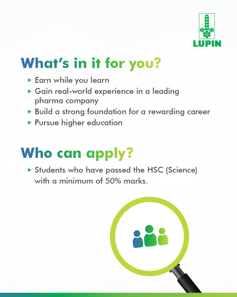 Lupin’s Learn and Earn Program