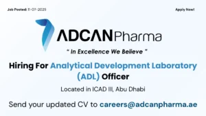 Adcan Pharma is Hiring!