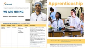 Amneal Pharmaceuticals - Labelling Apprenticeship in Regulatory & Quality Control