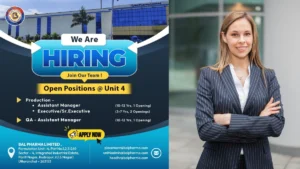Bal Pharma Limited - job Openings for Production & Quality Assurance Roles in Formulation Unit