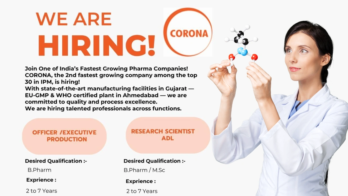 Corona Remedies - Hiring for Research Scientist