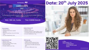 Dr. Reddy’s Laboratories Walk-In Career Expo 2025 for Multiple Positions – 20th July 2025