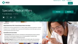 MSD Pharmaceuticals is Hiring for Specialist, Medical Affairs – Recruitment 2025 in New Delhi