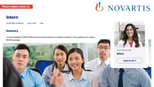 Novartis - Intern Opportunity in Health Economics and Outcomes Research (HEOR)