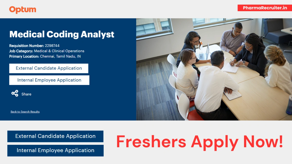 Optum - Urgent Hiring Freshers for Medical Coding Analyst