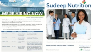 Sudeep Nutrition Hiring A Officer - IPQC (0-2 Years Exp)