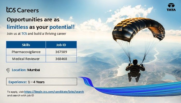 TCS Walk-In Drive for Life Sciences Roles in Mumbai – 5th July 2025