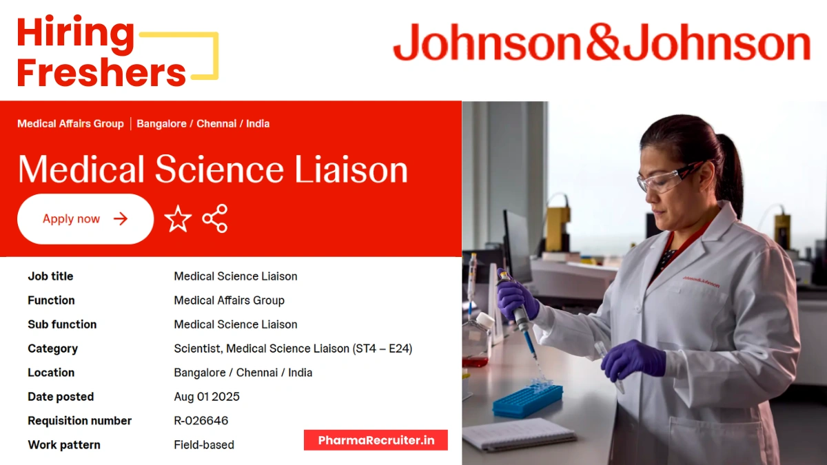 Johnson & Johnson is Hiring a Medical Science Liaison in Oncology