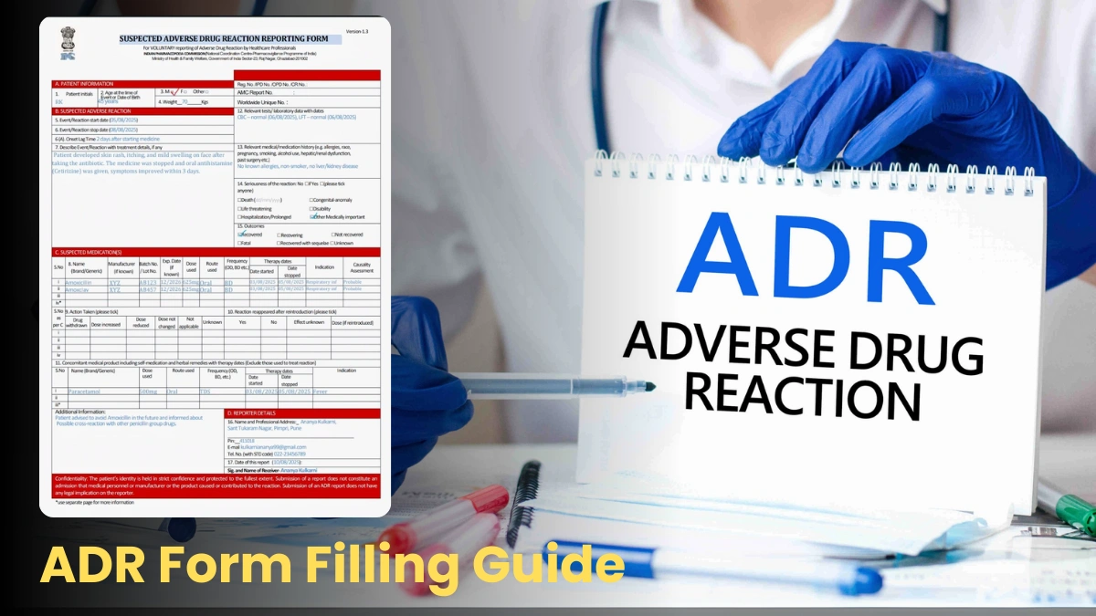 Mastering Patient Safety - A Step-by-Step Guide to Filling an Adverse Drug Reaction (ADR) Form