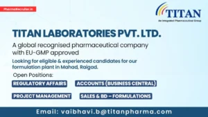 Titan Laboratories is Hiring for Regulatory Affairs