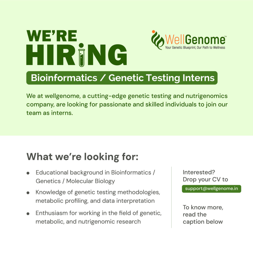 WellGenome Internship