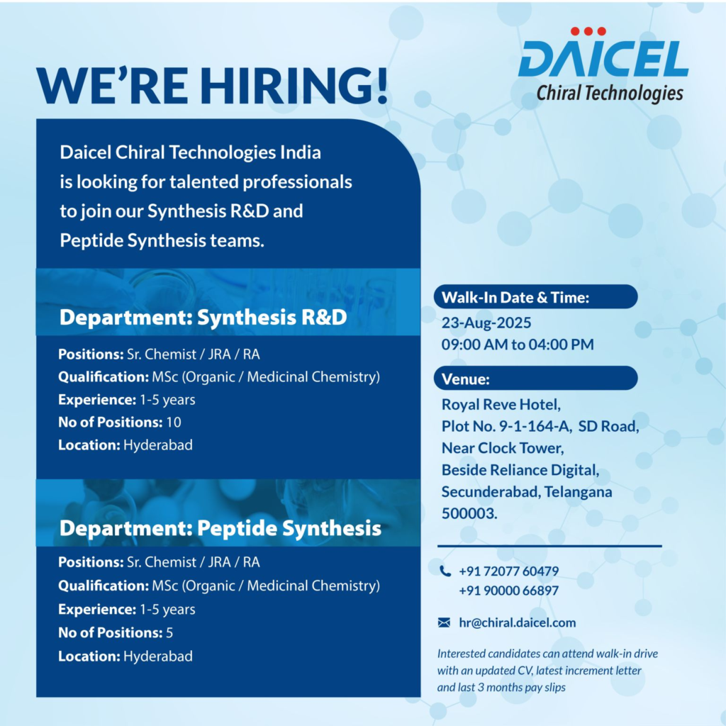 Daicel Walk in Interview poster