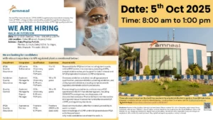 Amneal Pharmaceuticals Walk in Interview