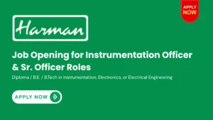 Harman Finochem Ltd – Job Opening for Instrumentation Officer & Sr. Officer Roles