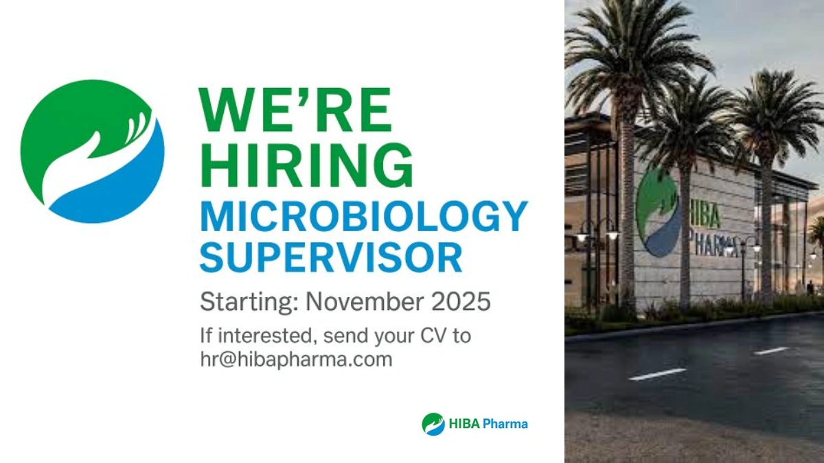 Hiba Pharma is Hiring for Microbiology Supervisor in Abu Dhabi