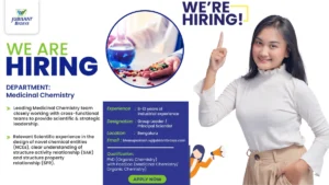 Jubilant Biosys Hiring – Medicinal Chemistry Group Leader & Principal Scientist