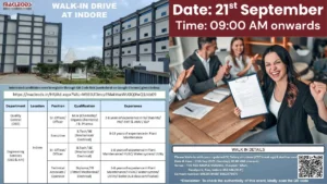 Macleods Pharmaceuticals Walk-In Drive for Pharma Jobs in Indore (21st September)