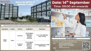 Macleods Pharmaceuticals Walk-in Drive at Indore Plant