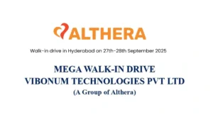 Mega Walk-In Drive @ Vibonum Technologies Pharma Jobs on 27th-28th September 2025