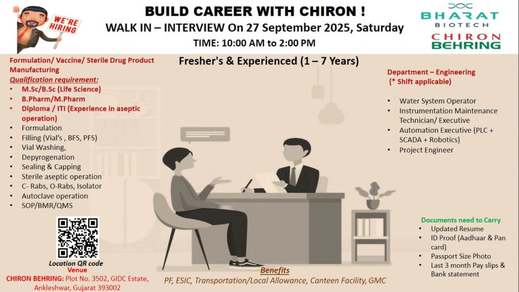 Chiron Behring: Walk-In Interview on 27th September 2025
