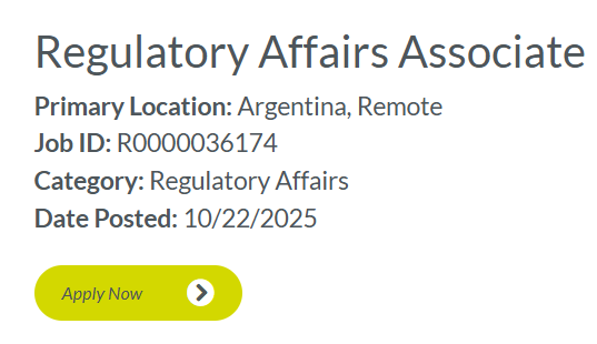 [Work From Home] Parexel Hiring Regulatory Affairs Associate Job | Remote Pharma Jobs in Argentina