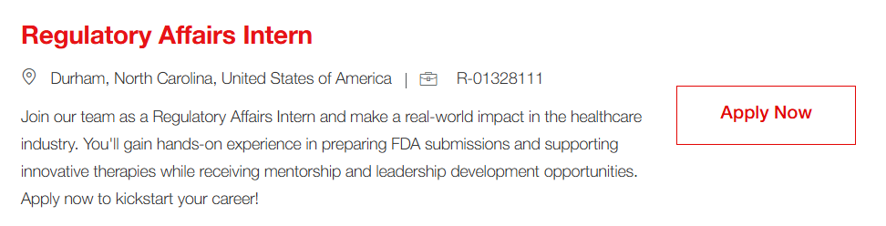 Regulatory Affairs Intern @ Thermo Fisher - Remote Pharma Internships in the US [$5,000 Stipend]