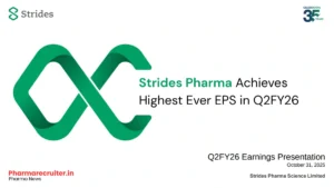 Strides Pharma Achieves Highest Ever EPS in Q2FY26