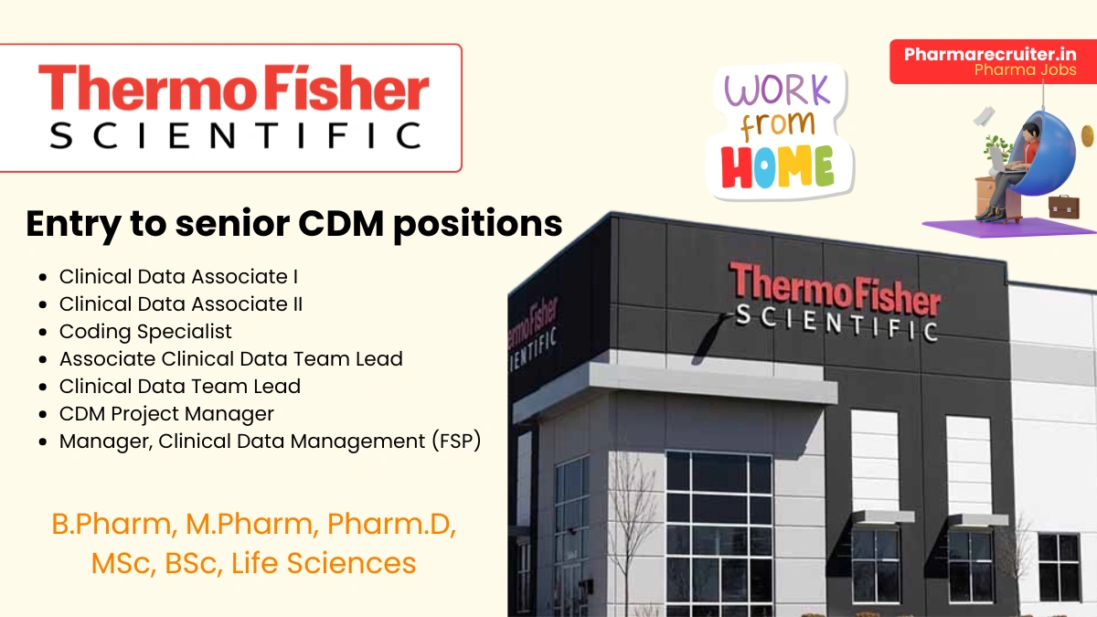 Thermo Fisher Scientific Hiring for varios roles