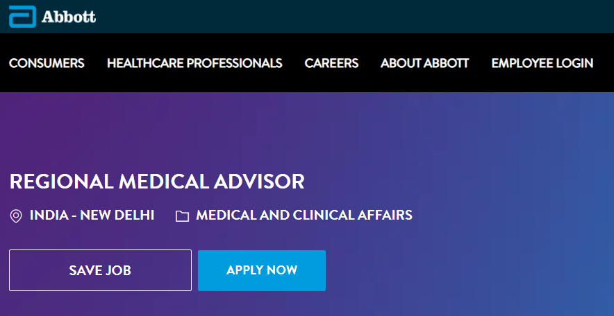 Abbott is Hiring for Regional Medical Advisor