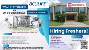 AcuLife Healthcare Walk-In Interview 2026
