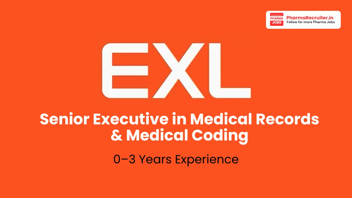 EXL Hiring for Senior Executive in Medical Records & Medical Coding