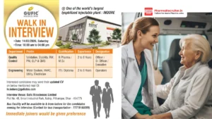 Gufic Biosciences Walk-in Interview 2026