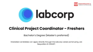 Labcorp Hiring Clinical Project Coordinator – Bangalore Full-Time Job 2026
