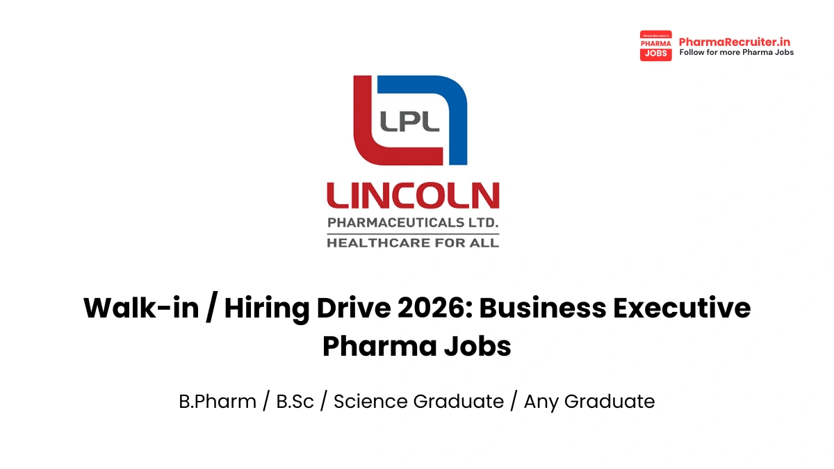 Lincoln Pharmaceuticals Walk-in Drive 2026