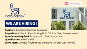 Novo Nordisk Hiring Associate Medical Reviewer 2026