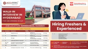 Accuprec Research Labs Walk-In Interview on 5th April 2026