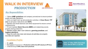 Ami Lifesciences Walk-in Drive