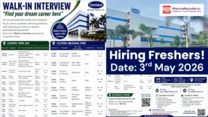 Centaur Pharma Hiring for Production, Packing, Warehouse, Quality Control, Quality Assurance, Engineering, and IT