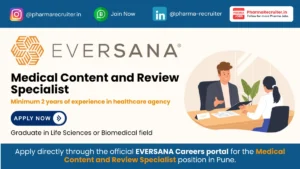 Eversana Hiring Medical Content and Review Specialist