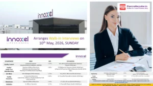 Innoxel Lifesciences Walk-In Interview 10th May 2026