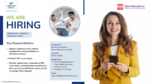 Jubilant Biosys Hiring Research Associate & Senior Research Associate
