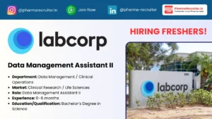 Labcorp Hiring for Data Management Assistant II