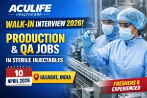 Aculife Healthcare Walk-in Interview 2026