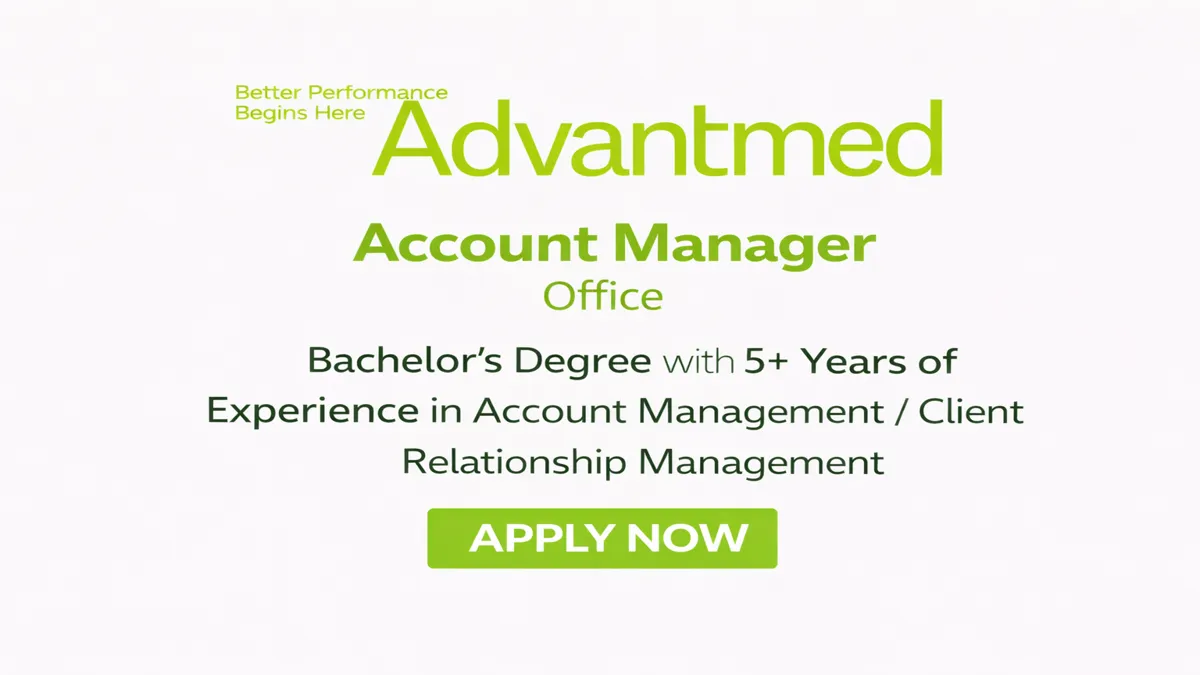 Account Manager Job in Gandhinagar at Advantmed