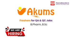Freshers hiring for QA and QC jobs in India. Apply now for pharmaceutical careers in Baddi.