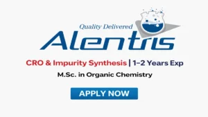 Executive - CRO & Impurity Synthesis at Alentris Research