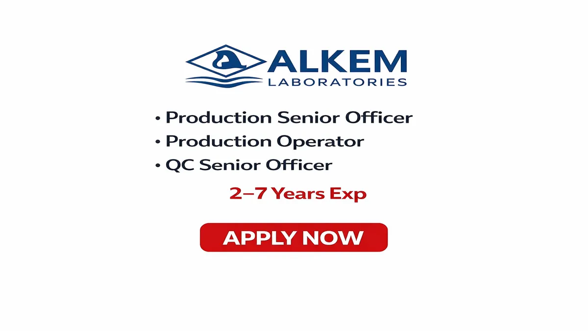 Alkem Laboratories Walk-in Interview 2026