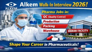 Alkem Laboratories Walk-In Interview 2026