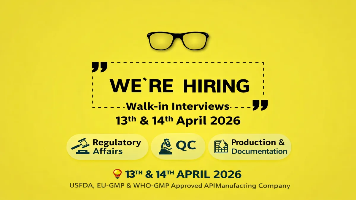 Covalent Laboratories Walk-in Interview 13th and 14th April 2026