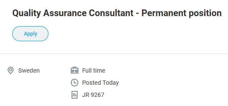 ProPharma Hiring Quality Assurance Consultant in Sweden 2026